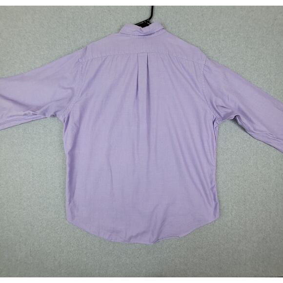 Ralph Lauren Shirt Mens 17 (34-35) Classic Fit Purple Long Sleeve Button Down - Picture 2 of 11